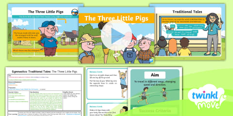 The Three Little Pigs Dance Posters