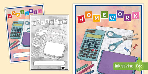 Homework Classroom Sign