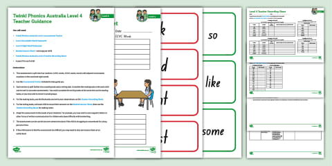 Twinkl Phonics Level 3 Assessment Pack