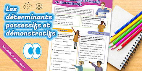 Ensemble de mots : Les pronoms possessifs