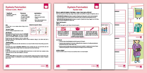 Pack 3 Dyslexia Intervention: Extended Sentences - Expanded Noun Phrases