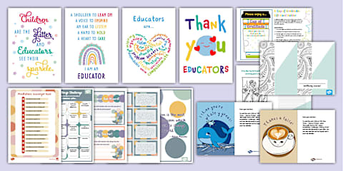 Happy Early Childhood Educators' Day Display Banner