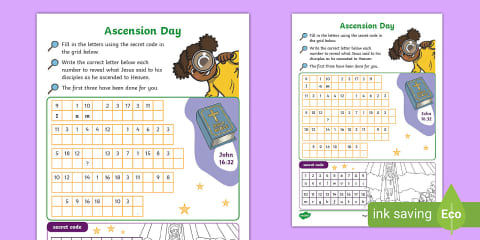 Ascension Day KS2 Activity