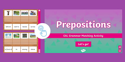 Interactive Game for Learners of EAL: Verb Matching