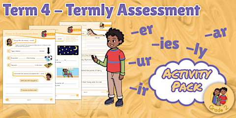 Grade 2 Phonics - Term 4 - Support Activity Booklet (CAPS Aligned)