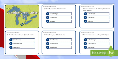 The Great Lakes Fact File Template