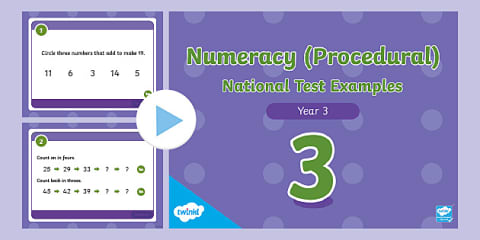 Procedural Year 3 Mat 2 Maths Activity Mats