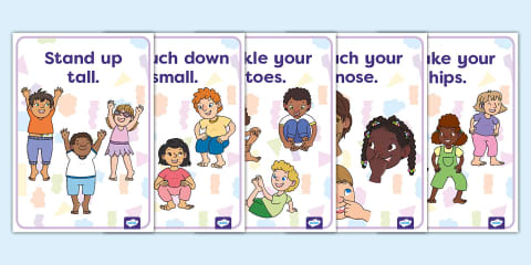 My Body Movement Posters