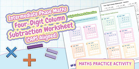 Column Method for Subtraction: 5-Digit Numbers