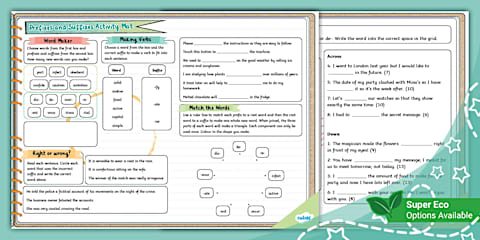 Prefix, Suffix, and Root Word Sorting Activity