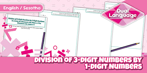 Grade 4 - Maths - Term 1 Multiplication Chart - Number Square - Sesotho ...