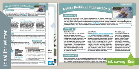 EYFS Nature Buddies Outdoor Learning: Christmas