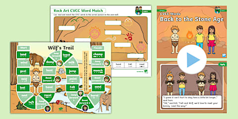 CVCC Words Phonics Lesson Pack - Level 4 Week 1 Lesson 5