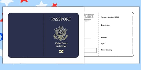 International Passport Template