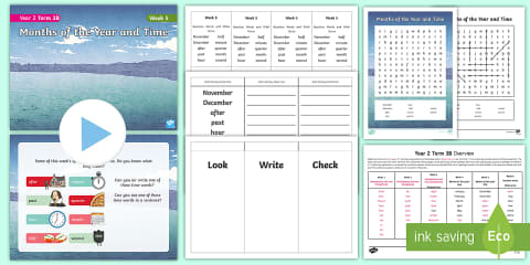 Year 2 Term 3B Week 1 Spelling Pack