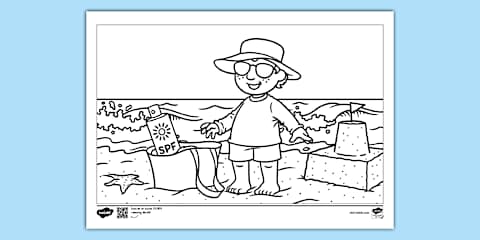 My First Seaside Colouring Pack