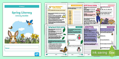 Primary 5 Spring Literacy Activity Booklet