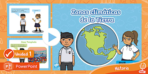 Ficha de actividad: Biomas y zonas climáticas del mundo - Secundaria