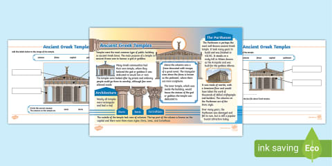 KS2 Ancient Greek Titans Display Poster
