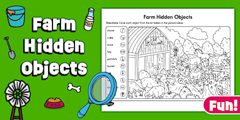 Farm Animals and Wild Animals Interactive Sorting Activity