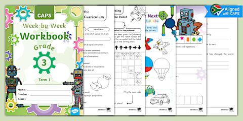 Grade 3 Robotics and Coding Term 1 – Teacher Guidelines (CAPS Aligned)