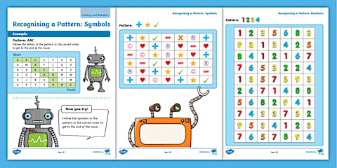Grade 2 - Robotics and Coding - Term 1 - Coding - Pattern Recognition ...