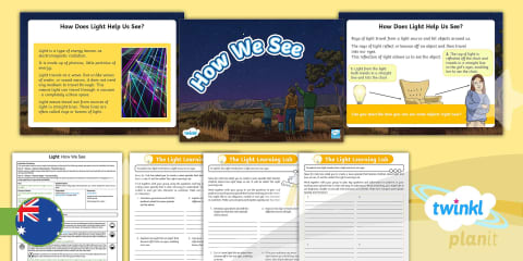 Year 5 Science Light Unit Pack