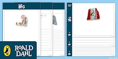 The BFG Dream Jar Template Writing Frame The BFG Dream Jar Template Writing Frame