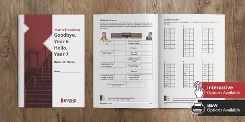 Year 7 Transition Activity Mats - KS3 Maths