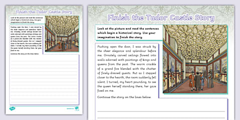 Finish the Transport Story Writing Template