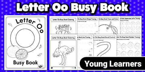 Letter Mm Busy Book