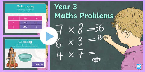 Year 3 Measurement Maths Warm-Up PowerPoint
