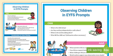 Writing Observation Guide for Early Learning and Childcare