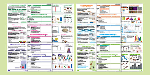 Reciption Math EYFS Reception Maths Spring 'I Can' Targets (Supporting White Rose Maths)