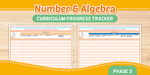 Phase 2 Number & Algebra (Updated 2026) Editable Curriculum Progress ...