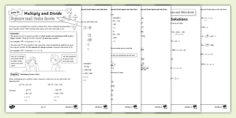 Senior Phase - Maths - Exponent Basics Riddles - Worksheet (CAPS Aligned)