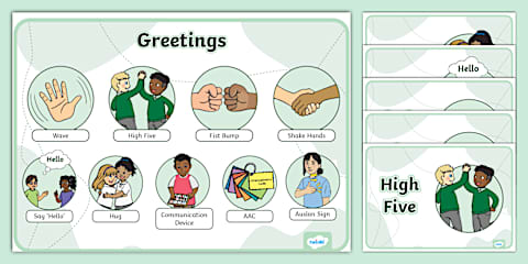 ESL Greetings Lesson [Kids, A1]