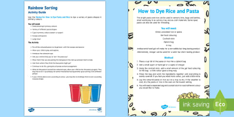 Colour an Egg Busy Bag Resource Pack for Parents