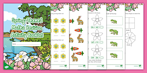 Year 1 Spring Themed Maths Activity Booklet