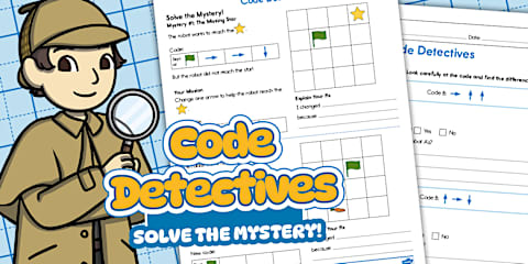 Coding and Sequencing Grade 1 Math Pack