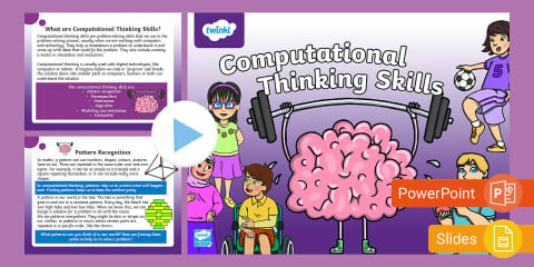 Computational Thinking Presentation - Years 3-6