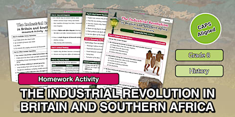 Grade 8 - History - The Industrial Revolution in Britain and Southern ...
