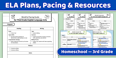 Weekly Pacing Guide for Third Grade Math