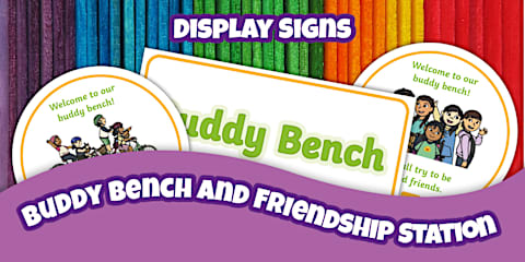 Kindness Week Buddy Bench Display Pack