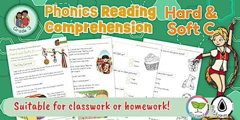 Grade 3: Hard and Soft c Word Search