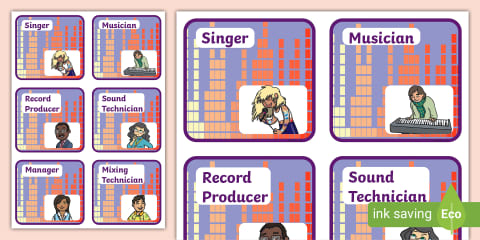 Talent Show Audition Role Play Badges