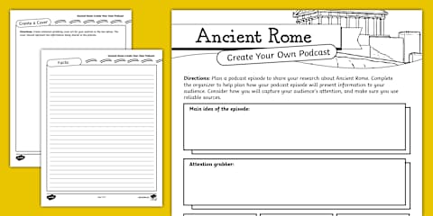 Ancient Greece Research Graphic Organizer and Writing Template for 6th ...