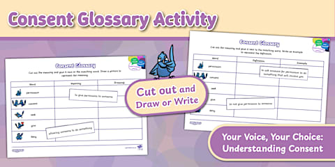 Respect and Consent: Giving Consent Activity
