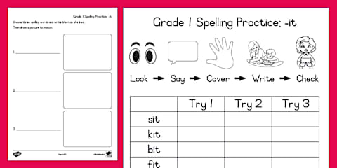 Grade 1 English -Phonics - Worksheet: Spelling Practice -ad (CAPS Aligned)