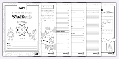 Grade 5 Robotics and Coding Grade 5 CAPS Workbook Term 4 Guidelines and ...